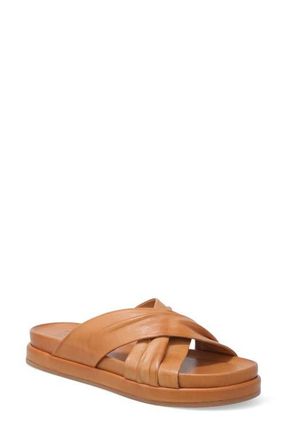 Miz Mooz Talisa Slide Sandal in Brandy at Nordstrom, Size 6.5-7Us