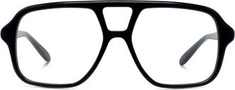 Loewe Zwarte Pilotbril Acetaat Frame - Dames - Brillen - Zwart - ONE Size - Accessoires