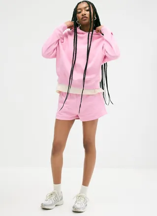 Twik Womens Fleece mini short