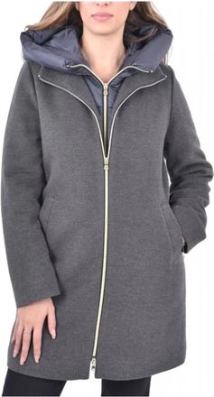 Marella Dames, Mantels, Grijs, Maat: L