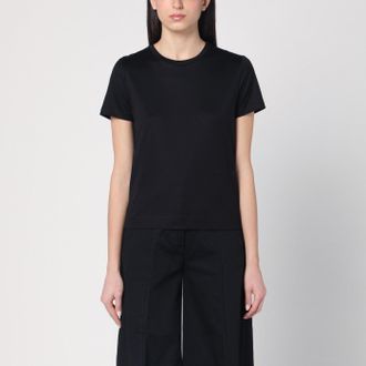 Max Mara T-shirt nera in cotone