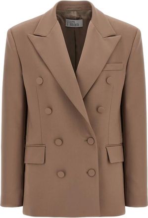 Giuseppe Di Morabito Blazer de Lana de Doble Botonadura - Jackets - Mujer - Beige - S