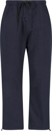 Fear of God Dark Blue Relaxed Contrast Piping Trousers