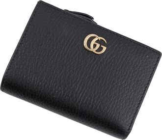 Gucci Black Leather Wallet (Bi-Fold) (Pre-Owned)