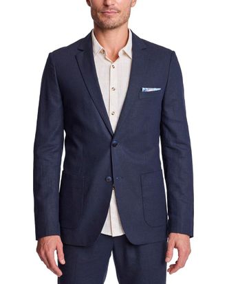 Paisley & Gray Dover Linen-Blend Jacket