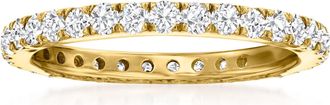Ross-Simons Diamond Eternity Band in 14kt Yellow Gold