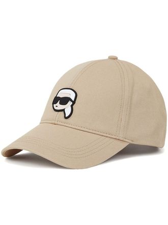 Karl Lagerfeld Ikon honkbalpet - Beige