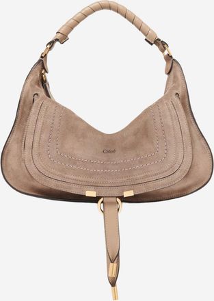 Chlo&eacute; Brown Marcie Small Shoulder Bag
