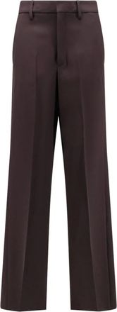 Seafarer Rechte broek - Dames - Broeken - Bruin - Maat: L Wol