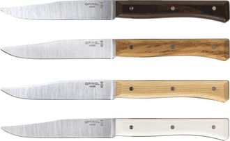 Opinel Juego De Cuchillos De Mesa Opinel Facette Mezcla De 4 Piezas