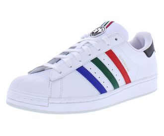 adidas Originals adidas Superstar Mens Shoes, White/Multi Color, 10.5