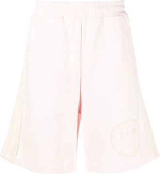 Barrow Barrow, Korte Broeken, Heren, Roze, S, Katoen, Jersey Broek met Lengte tot de Knie
