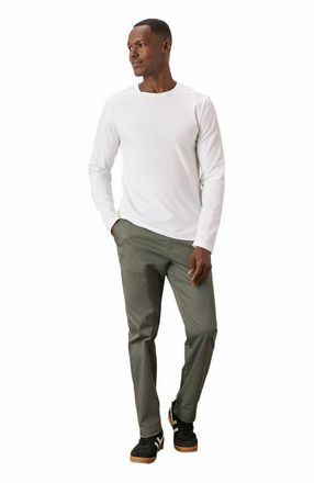 Pact Luxe Stretch Jersey Slim Long Sleeve Tee in White at Nordstrom, Size Xx-Large