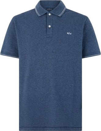 Paul & Shark Katoenen Polo - Heren - Polos - Blauw - 3XL - Katoen - Tops