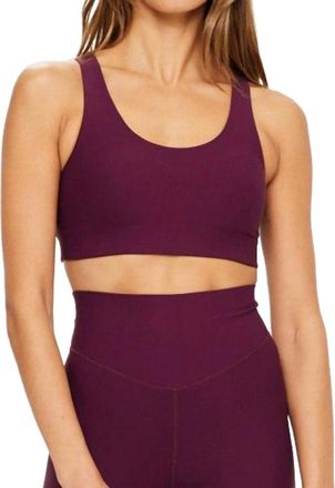 The Upside Peached Jade Bra In Fig