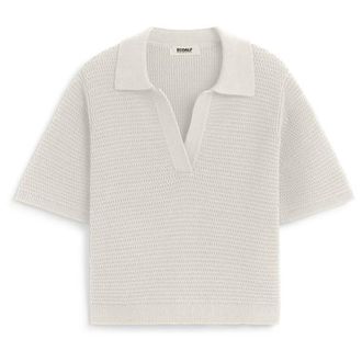 Ecoalf Anna Knit Polo-Shirt f&uuml;r Damen | beige