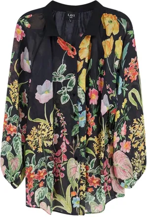 Lavi Lavi, Donna, Camicette, Multicolore, L, new
