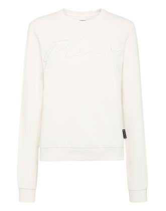 Philipp Plein Leisurewear Sweatshirt LS Embroidery Signature