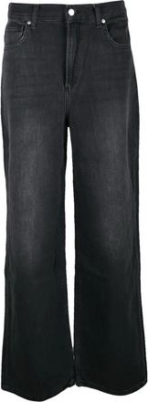 Liu Jo Wide Jeans - Dames - Loose Fit Jeans - Grijs - W26 - Katoen - Jeans