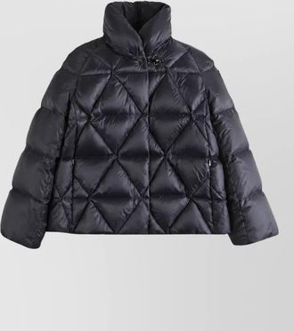 Fay down quilted cape
