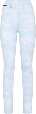 Philipp Plein Super High Waist Jegging Hexagon
