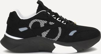 Valentino Garavani Sneakers Demivee in tessuto mesh con riporti in suede Man 41.5