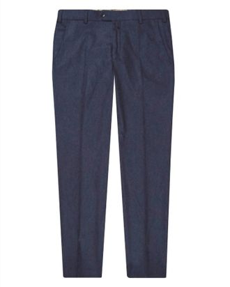Meyer Mens Bonn Modern Fit Stretch Dress Pants In Blue