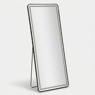 Mauro Ferretti Espejo De Suelo O Pared Con Led 70x170 Luminous Dual Elegance