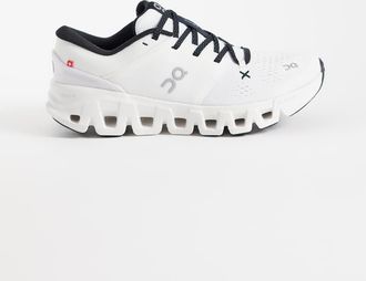 On Cloud X 5 sneakers da training bianche con dettagli neri-Bianco