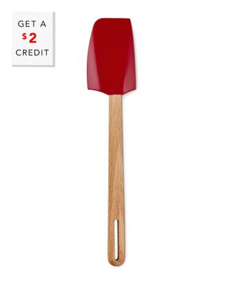 LE CREUSET Signature Cerise Silicone Medium Spatula With $2 Credit