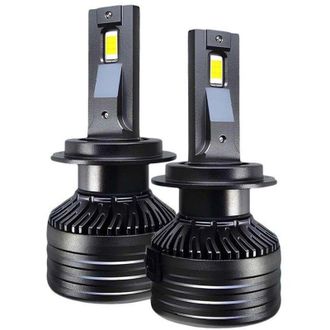 OEM Lote De 2 Bombillas Led 35w C11 Con Casquillo H11 Plug And Play Para Faro De Coche Negro