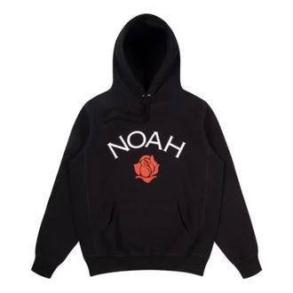 Noah Rose Logo Hoodie Black SS31FW19BLK