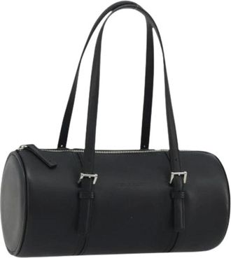 Burberry Pre-owned Handbags, female, Black, Size: ONE SIZE Pre-owned Vintage Handbag