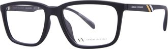 A|X Armani Exchange Mens Ax3089U Square Eyeglasses In Matte Black