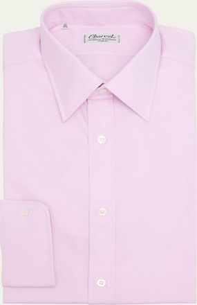 Charvet Mens Oxford Cotton Dress Shirt