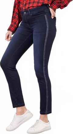 Mac Jeans Womens Slim Dream Stretch Jean In Dark Wash Blue