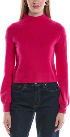 Alberta Ferretti Balloon Sleeve Cashmere Sweater