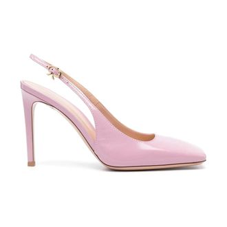 Gianvito Rossi Pumps, female, Pink, 7 UK, Chic Slingback Pumps
