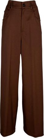 Erika Cavallini Semi Couture Mujer, Pantalones, Marr&oacute;n, Talla: S