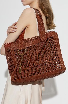 Chlo&eacute; Shopper Bag Summer Banana, Womens, Brown