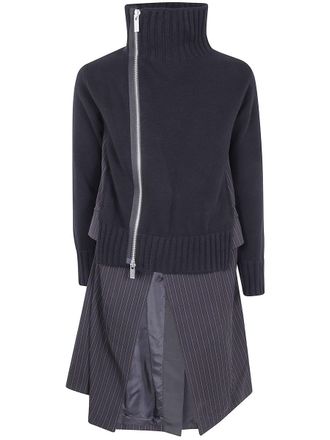 sacai Knit Coat Dress