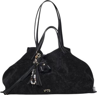 V&deg; 73 Tote Bag - Dames - Shoppers - Zwart - ONE Size - Polyester - Tassen