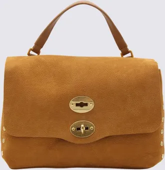 Zanellato Brown Leathe Rpostina Jones S Top Handle Bag