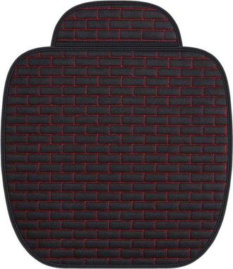 OEM Fundas Universales Para Asientos Delanteros, 50 X 49 Cm, Antideslizantes, Suaves Y Transpirables, Ideales Para Suv (rojo Y Negro)
