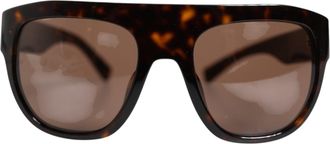 Dolce & Gabbana Womens Tortoise Sunglasses - Dark Brown - One Size