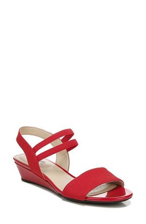 Life Stride SHOES Yolo Wedge Sandal in Red at Nordstrom, Size 6.5