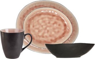 Cosy & Trendy Geschirr-Set Laguna Old Rose Oval, 24-teilig