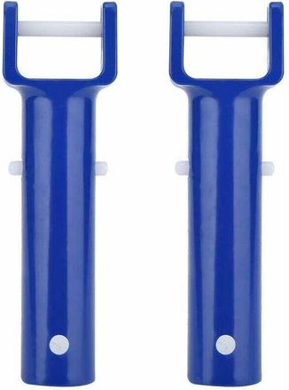 OEM 2 Maniglie Blu Per Piscina, Clip Per Spa, Accessori Flessibili Per Piscina, Testina Aspirante Per Spa E Piscina