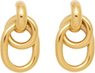 Petit Moments 18K Plated Stainless Steel Drop Dangle Earrings