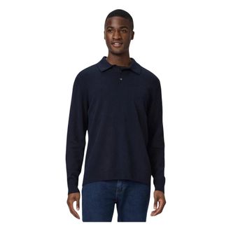 Paige Finsbury Jumper Polo - male - PAIGE - Round-neck Knitwear - Blue - S - Knitwear